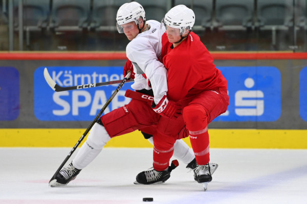 (ec- kac 1. training) ice hockey saison 2024/2025, eishockey österreich