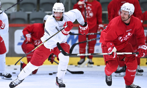 Kapitän Thomas Hundertpfund führt die Rotjacken am Freitag in das erste Testspiel der neuen Saison