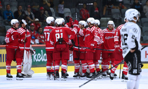 Die Rotjacken beendeten ihre kurze Testspielserie mit einem klaren 4:1-Erfolg gegen die Grizzlys Wolfsburg