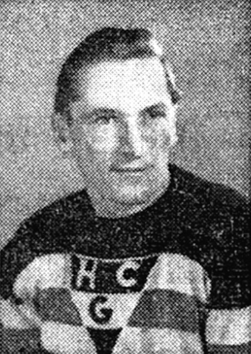 Wolfgang Gosnik im Trikot des HC Gottéron im Jahr 1953