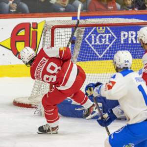 Daniel Obersteiner erzielte im zweiten Drittel seinen bereits vierten CHL-Karrieretreffer