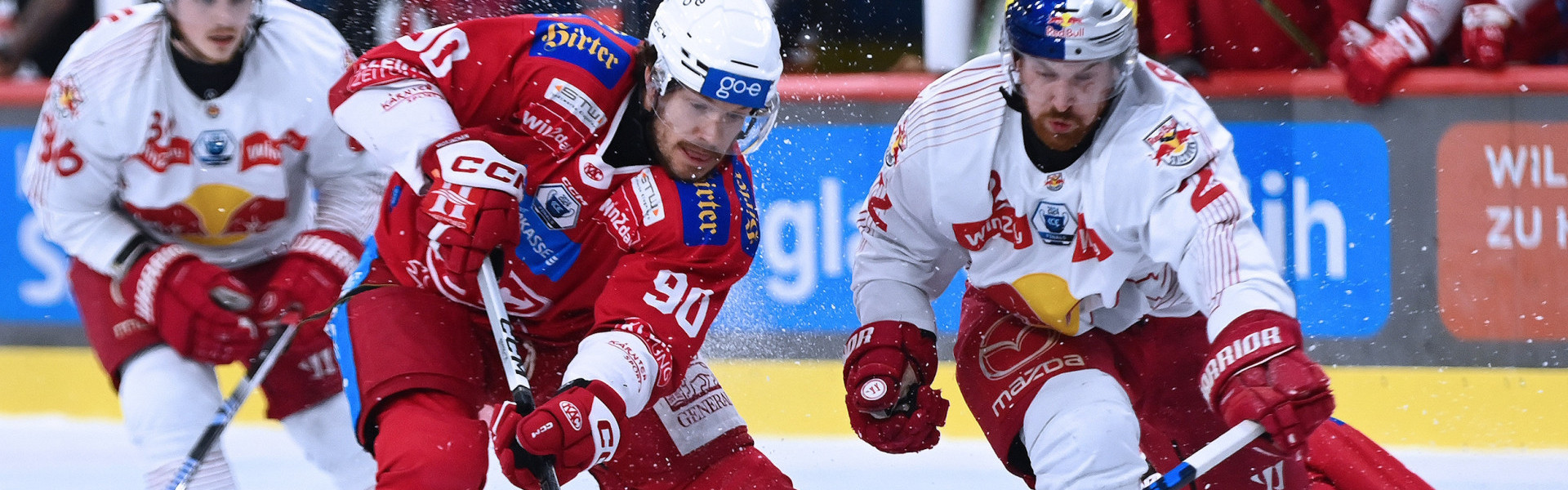 Die Rotjacken treten im ersten Spiel der neuen win2day ICE Hockey League-Saison zu Hause gegen Meister Salzburg an