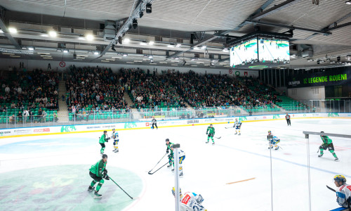 Olimpija Ljubljana verbuchte am Freitag seinen neuen Zuschauerrekord in der ICE Hockey League