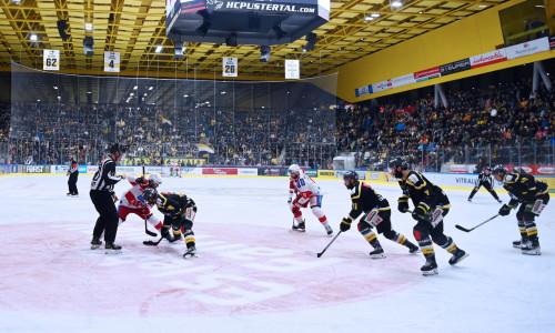 Die Rotjacken treten am Sonntag erstmals seit der Halbfinalserie im Frühjahr wieder gegen den HC Pustertal an