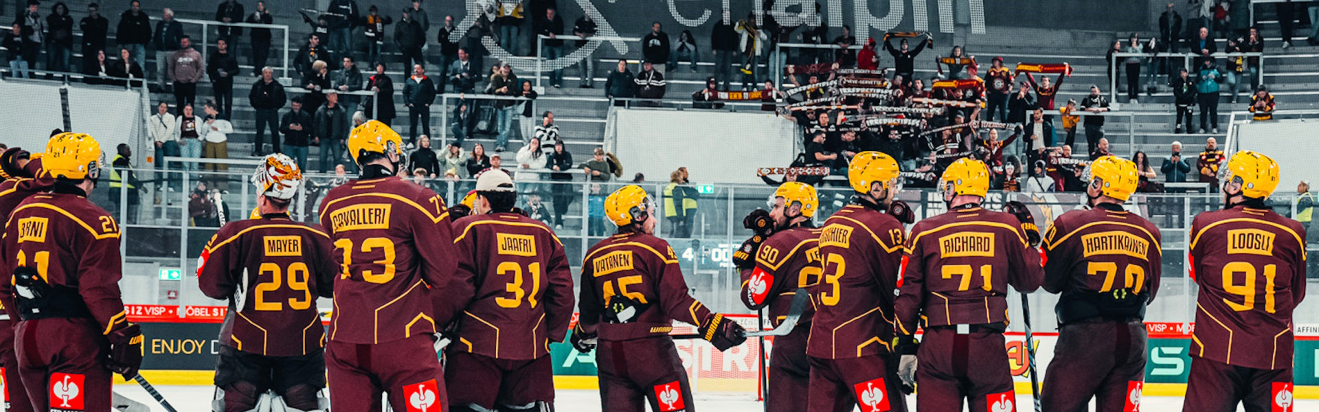 Nach den ersten beiden in Visp ausgetragenen Heimspielen tritt Servette gegen den EC-KAC in Neuchâtel an