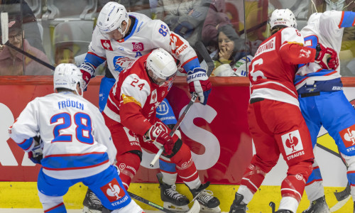 Die Rotjacken waren in ihrem letzten CHL-Spiel 2024/25 gegen die ZSC Lions ohne echte Chance