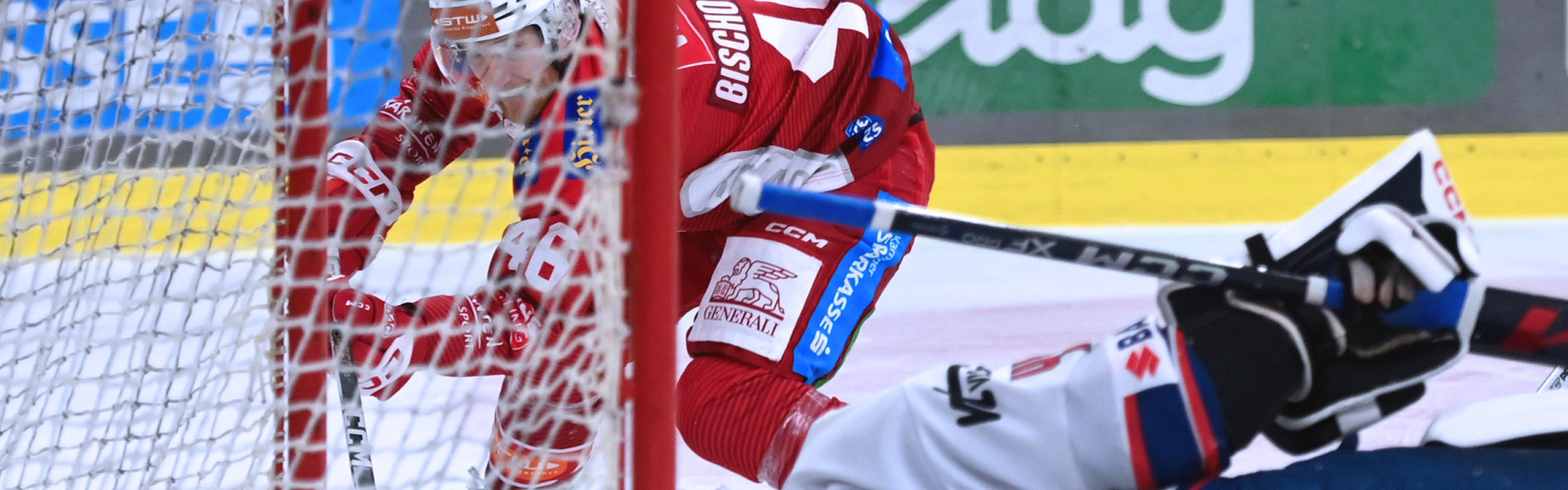 Fehérvár-Goalie Rasmus Reijola hielt seinen Kasten auch im zweiten Saisonduell mit dem EC-KAC sauber