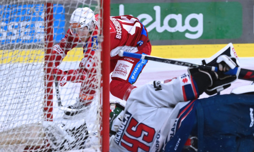 Fehérvár-Goalie Rasmus Reijola hielt seinen Kasten auch im zweiten Saisonduell mit dem EC-KAC sauber