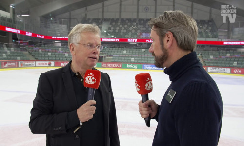 Lars Bergström, zweifacher KAC-Meistertrainer, ist in der neuen Ausgabe des Magazins von #Rotjacken-TV zu Besuch