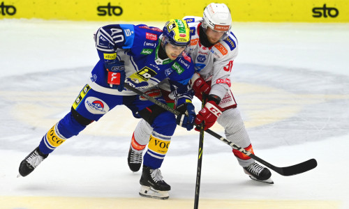 Daniel Obersteiner brachte den EC-KAC im zweiten Kärntner Derby der Saison in Führung