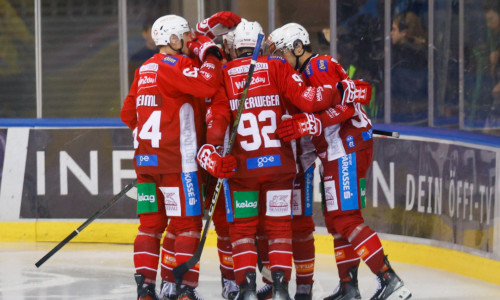 Nach drei Niederlagen in Folge kehrte der EC-KAC am Dienstag mit einem 5:3-Erfolg in Wien auf die Siegerstraße zurück