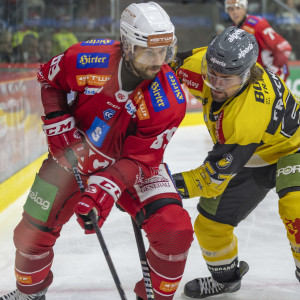 Raphael Herburger assistierte zum ersten zum letzten KAC-Treffer