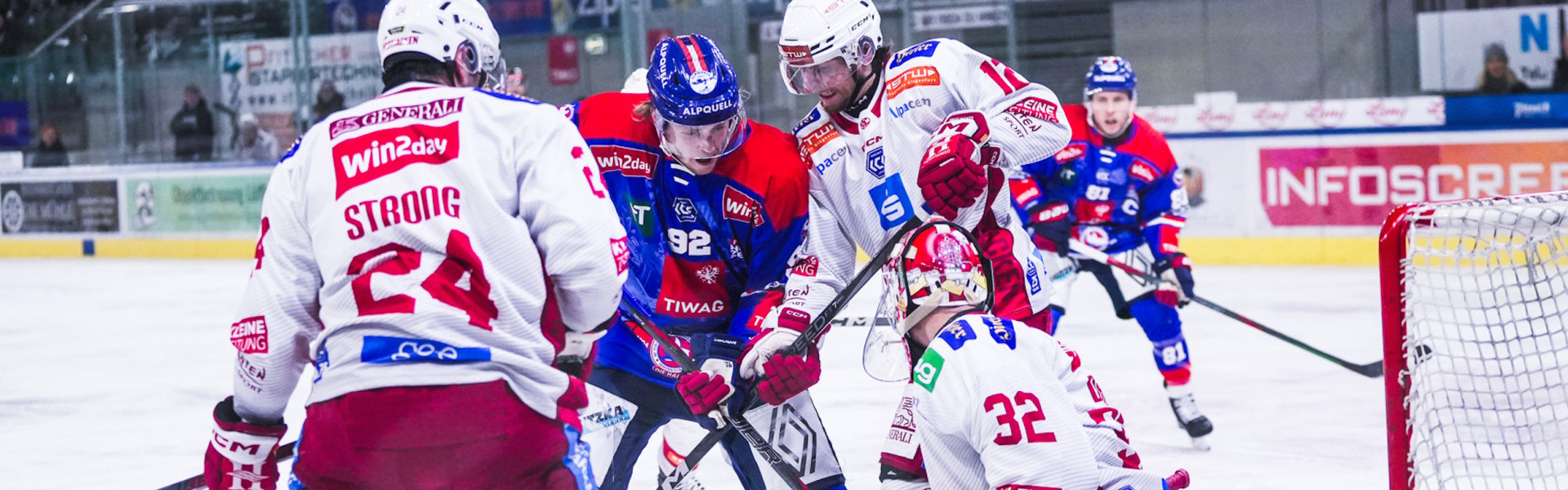 Der EC-KAC unterlag dem HC Innsbruck auch im zweiten Saisonduell