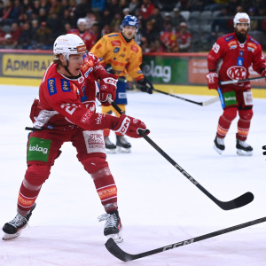 Nach vier Zählern im "Hinspiel" verbuchte Senna Peeters gegen Asiago neuerlich zwei Scorerpunkte