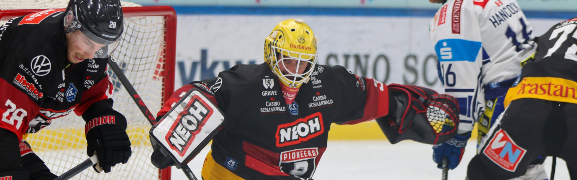 Die Pioneers Vorarlberg stehen nach sechs Niederlagen in Folge aktuell am Tabellenende der win2day ICE Hockey League