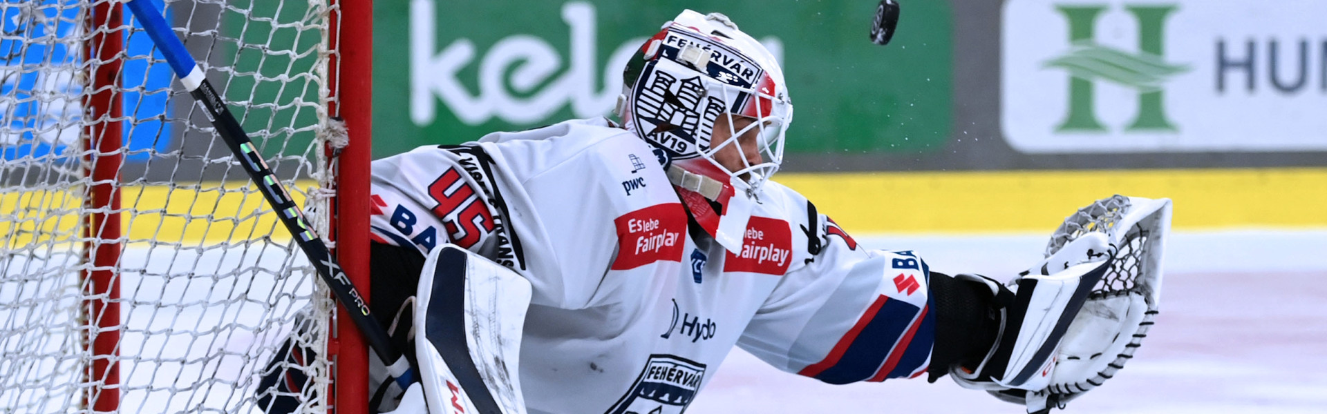 Goalie Rasmus Reijola blieb bei seinen beiden bisherigen Einsätzen gegen den EC-KAC jeweils ohne Gegentreffer