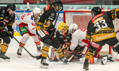 Sieben verschiedene Torschützen ermöglichten dem EC-KAC einen 7:1-Auswärtssieg bei den Pioneers Vorarlberg