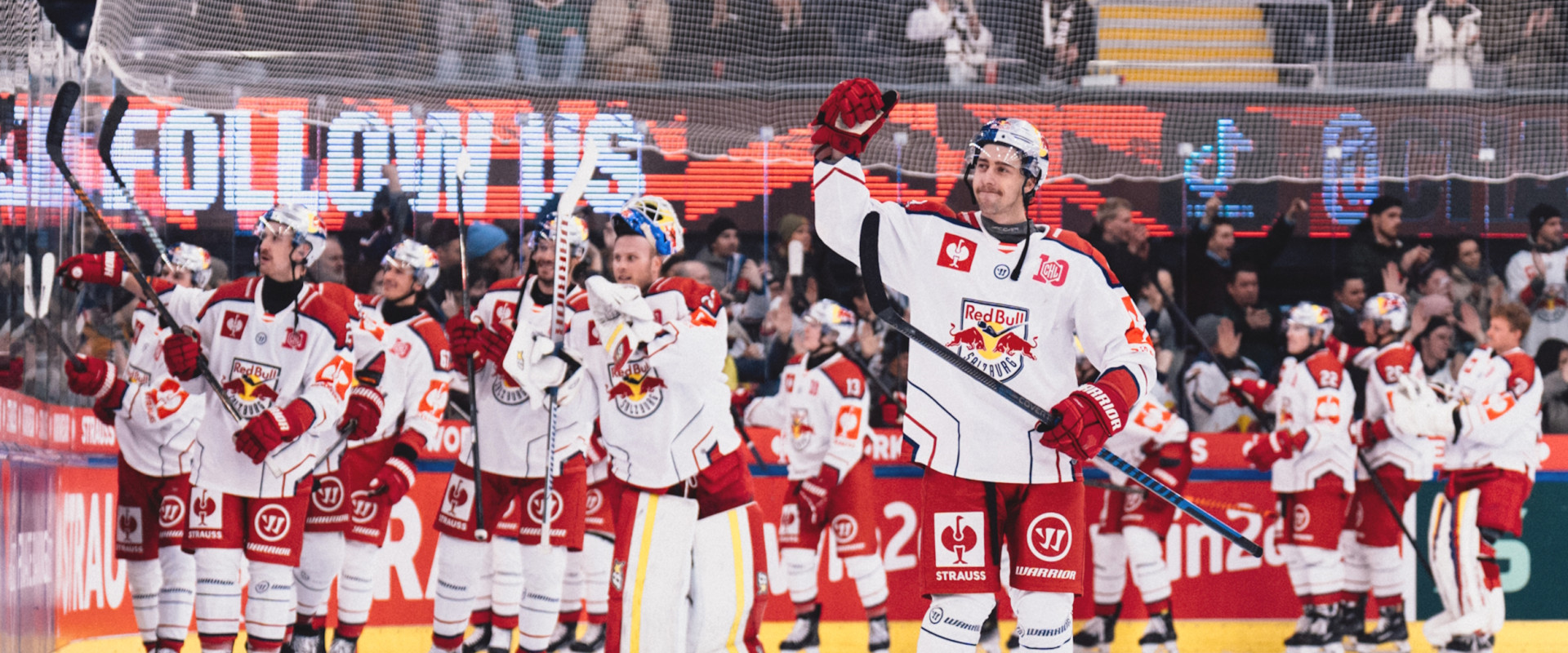 Der EC Salzburg stieß heuer in der Champions Hockey League bis in das Viertelfinale vor