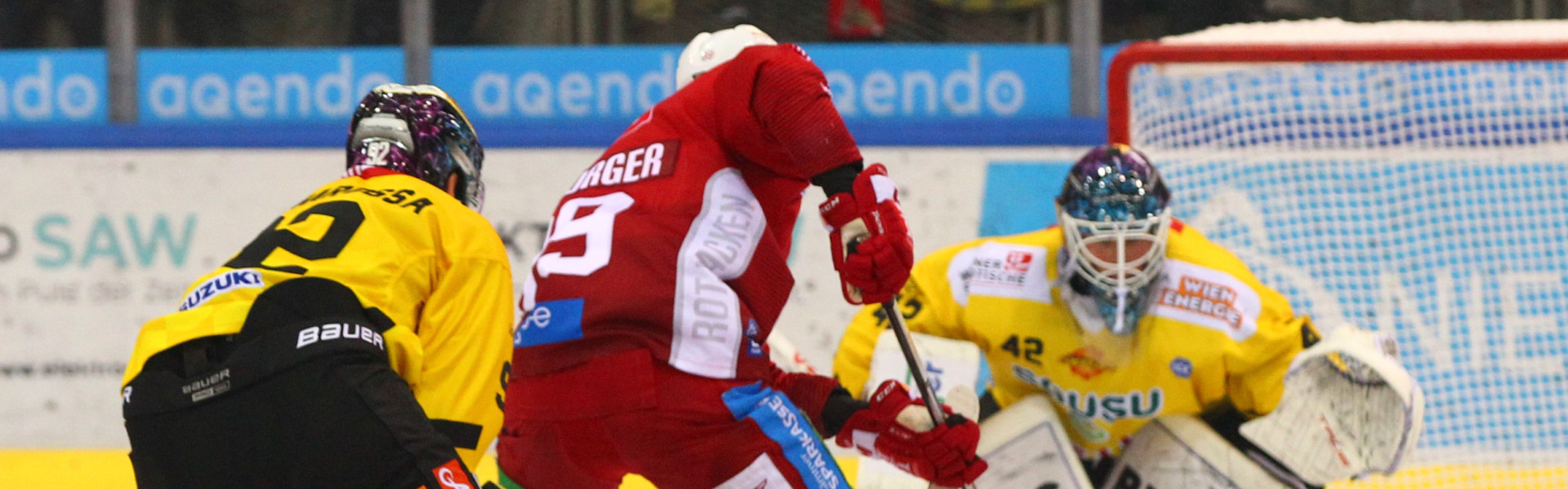 Wiens Goalie Peyton Jones bewahrte die Capitals vor einer noch höheren Niederlage gegen den EC-KAC