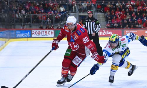 Verteidiger Clemens Unterweger sammelte in den elf Spielen seit seiner Rückkehr von einer Verletzung starke zwölf Scorerpunkte