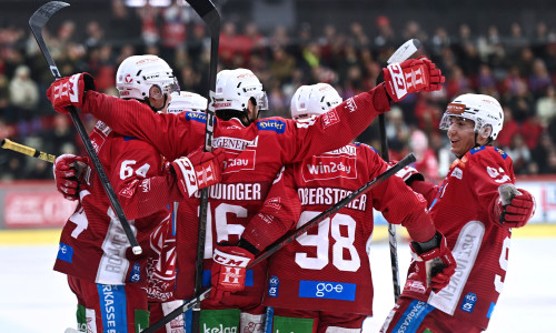 Die Rotjacken konnten im dritten Kärntner Derby der Saison gleich acht Mal jubeln