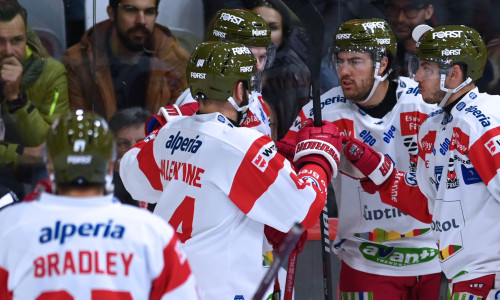 Bei seinem ersten Gastspiel in Klagenfurt in der aktuellen Saison durfte der HCB Südtirol gleich sieben Mal jubeln