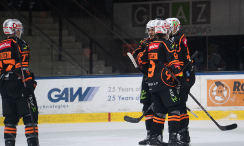 Die Graz99ers konnten sieben ihrer letzten neun Ligaspiele gewinnen und befinden sich auf stabilem Playoff-Kurs