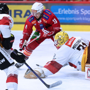 Neuzugang Kevin Clark krönte sein Debüt im Trikot des EC-KAC mit dem Siegestreffer in der Verlängerung