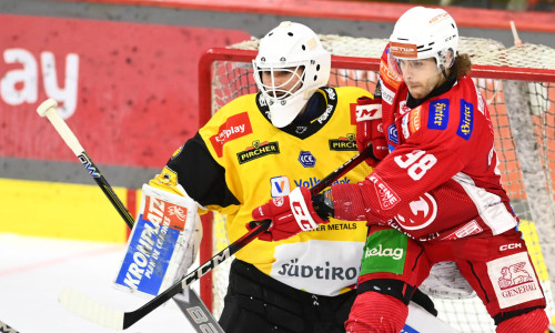 Die Rotjacken wollen am Freitagabend in der Viertelfinalserie gegen den HC Pustertal wieder vorlegen